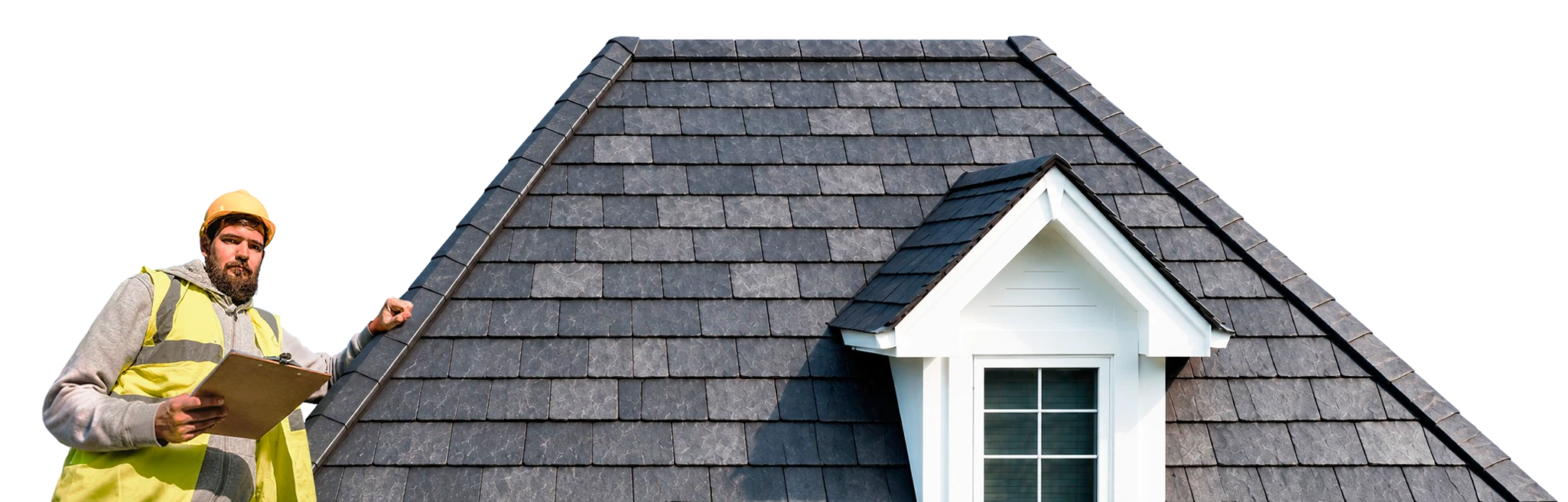 Roof inspection after a storm